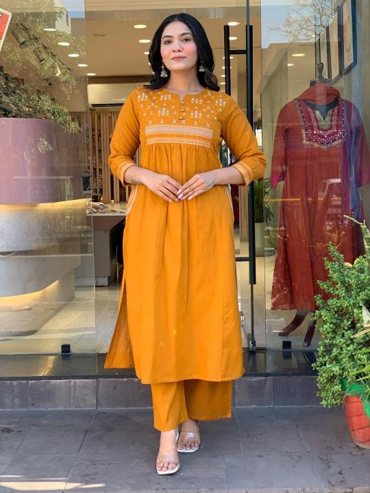 Jaipuri a line cotton wholesale indigo cotton kurti